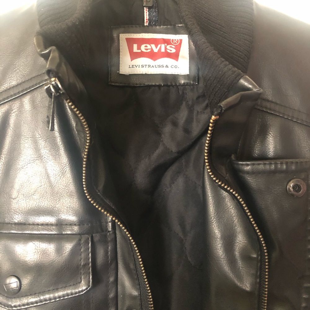 Levis Leather Jacket - image 3